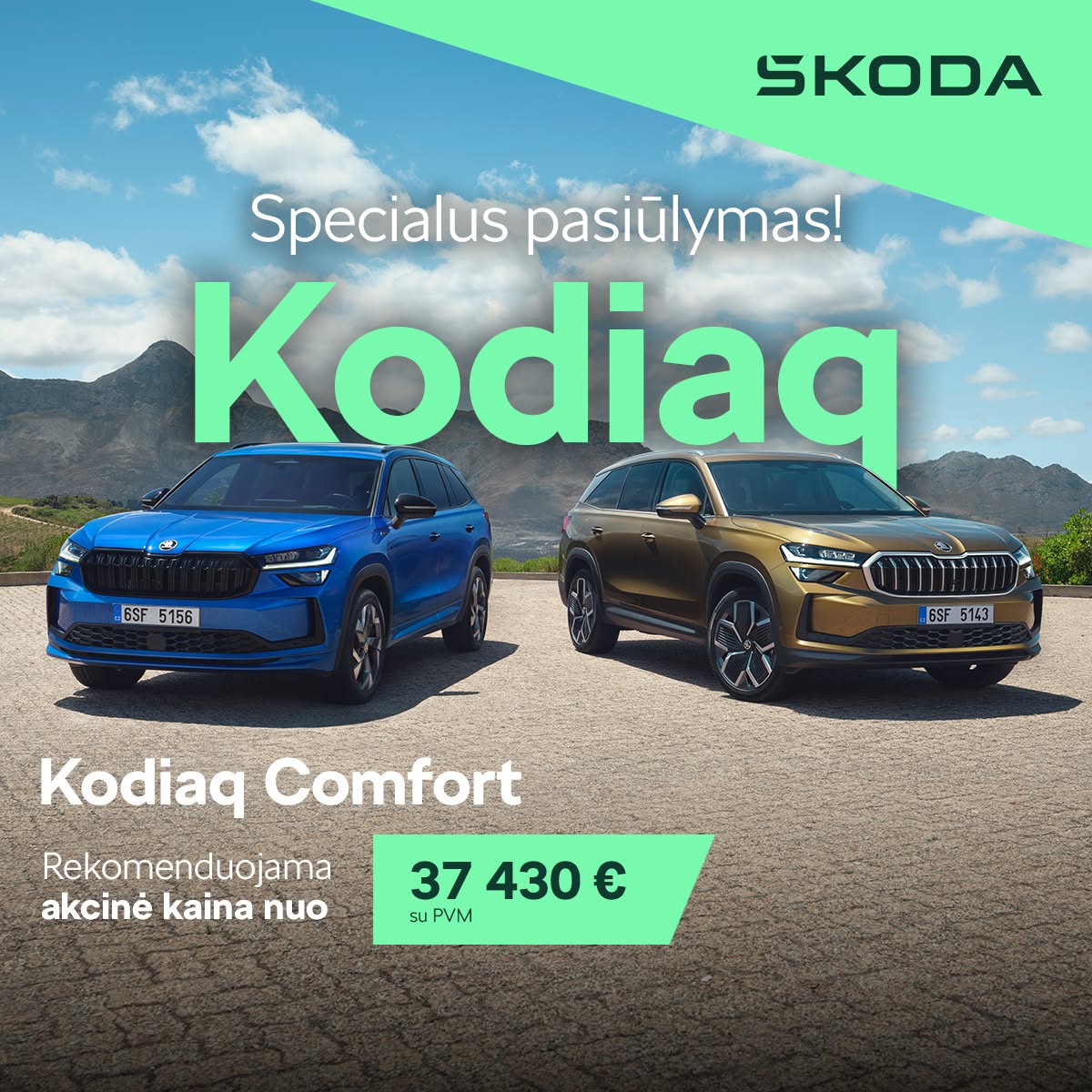 Škoda Facebook ad