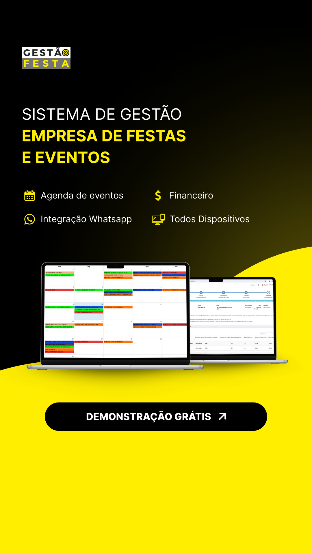 Gestão Festa Facebook ad