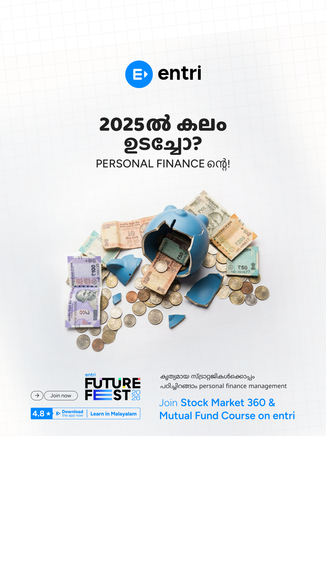 Entri Finacademy മലയാളം Facebook ad