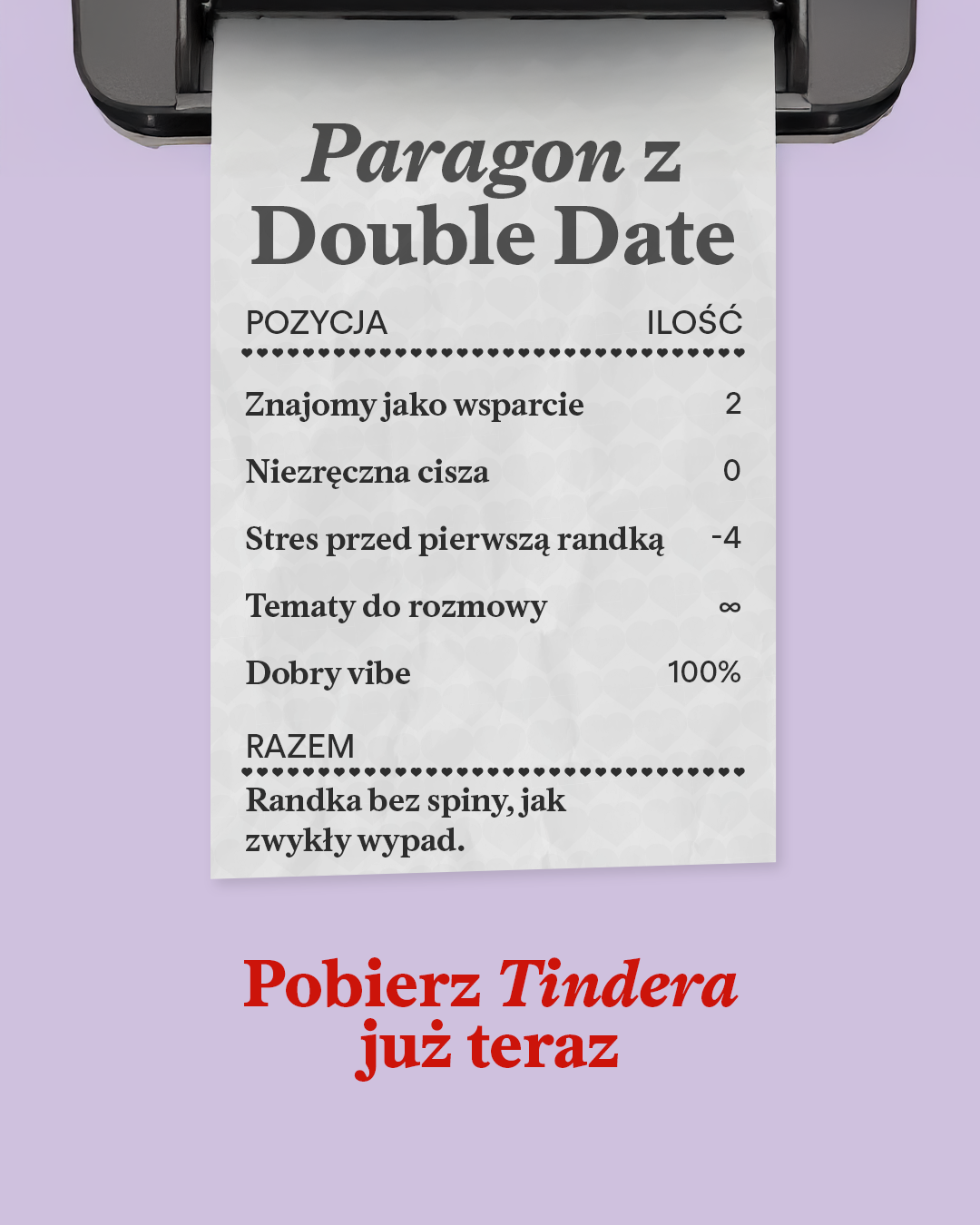 Tinder Facebook ad