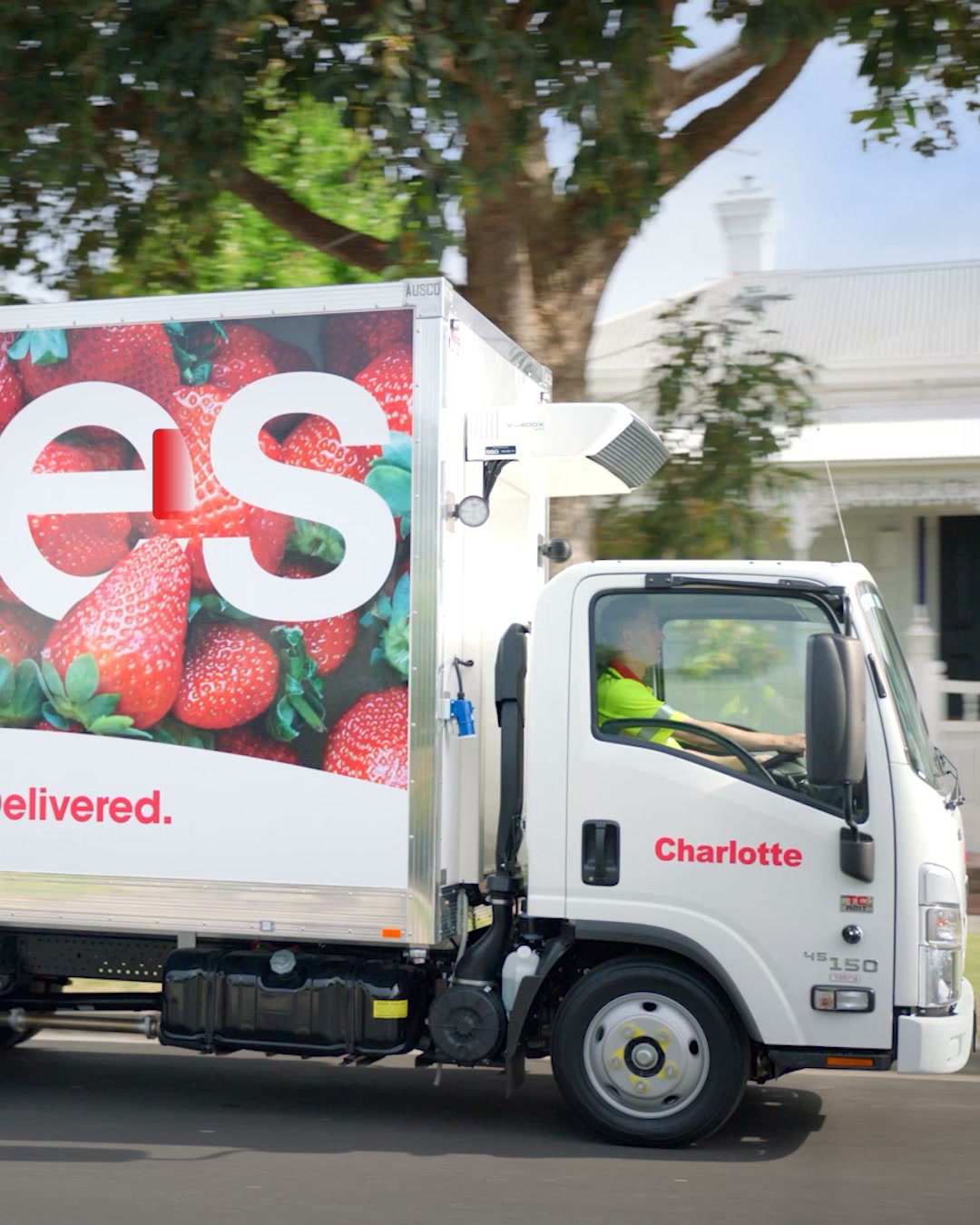 Coles Facebook ad: Shop Coles Deliver More