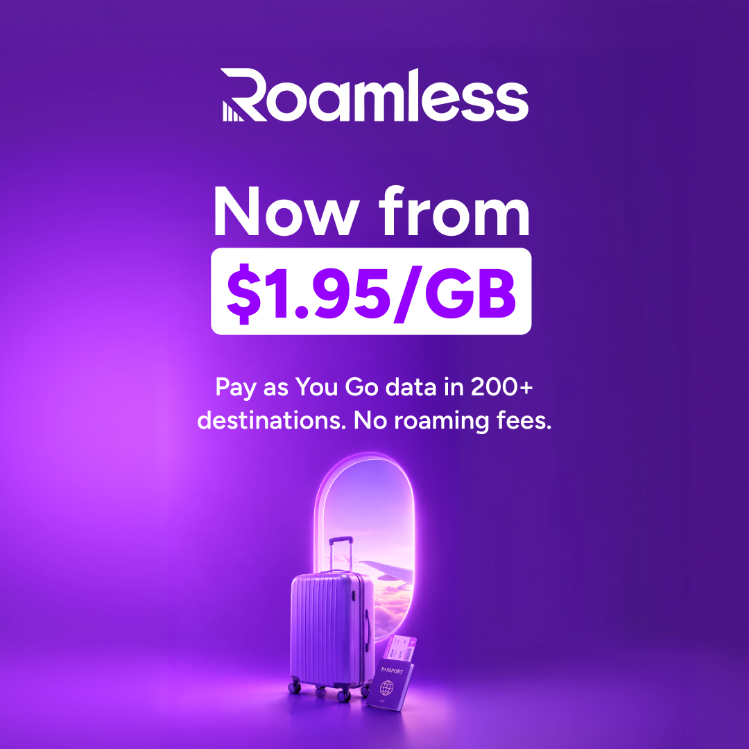 Roamless Facebook ad
