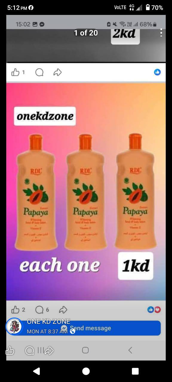ONE KD ZONE Facebook ad: Welcome to ONE KD ZONE