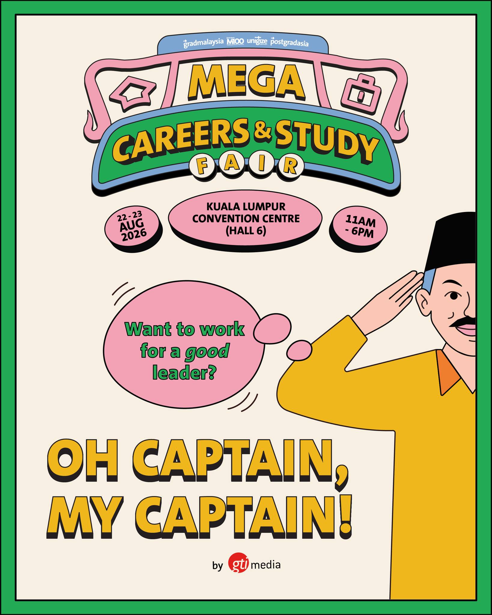 MEGA CAREERS & STUDY FAIR Facebook ad: In lasts year's M100 survey, respondents shared that…