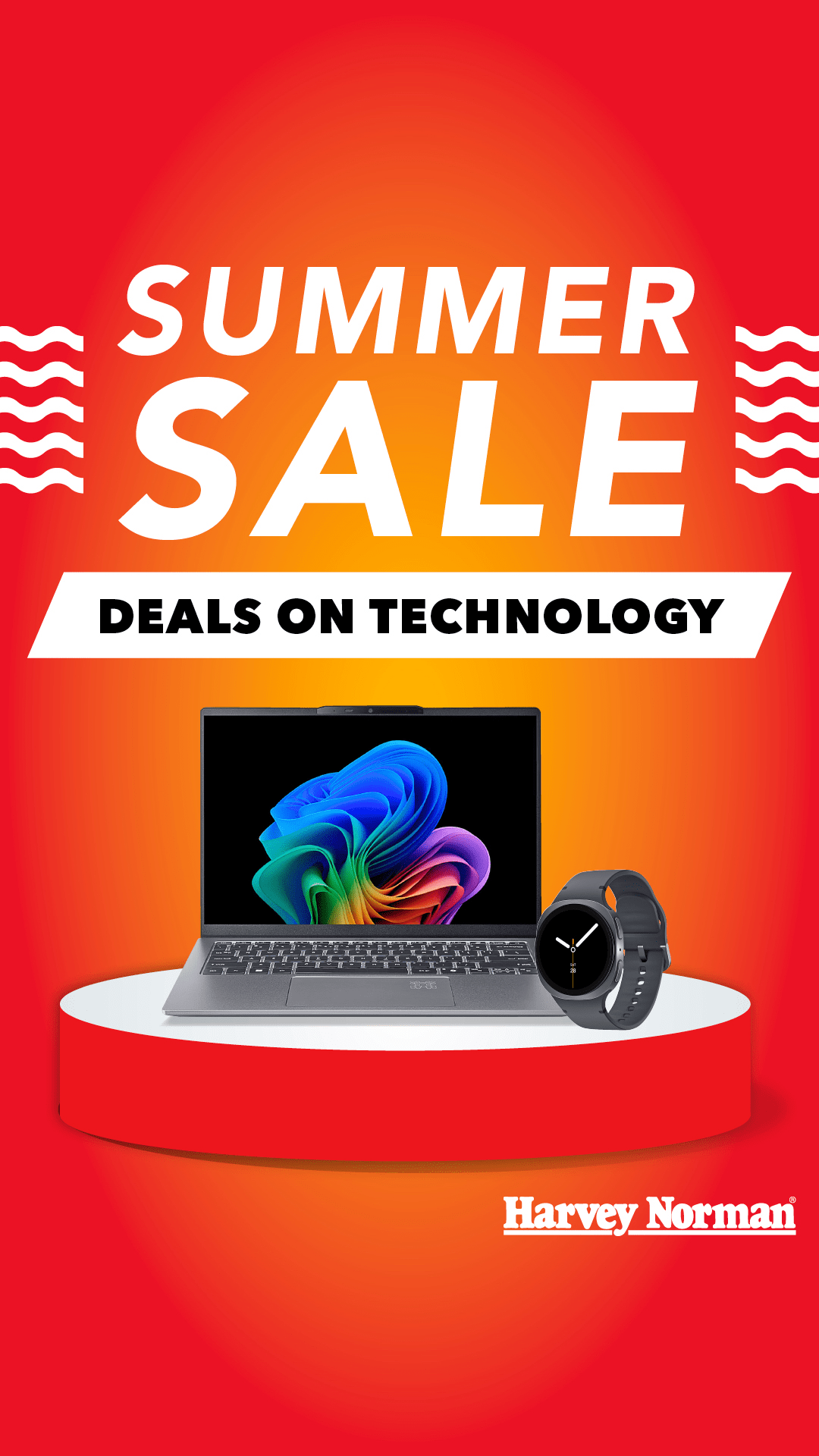 Harvey Norman UK Facebook ad