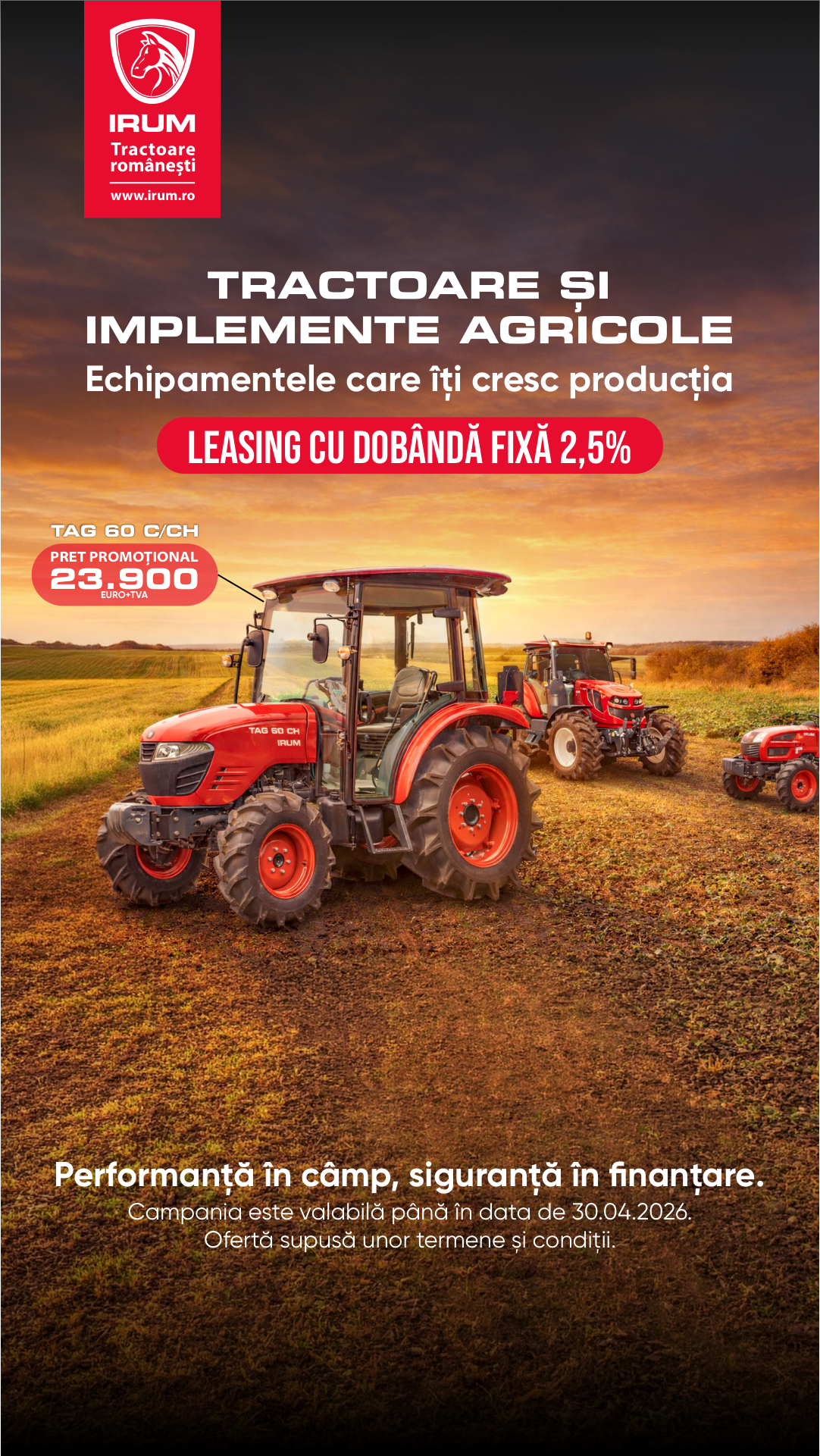 IRUM Facebook ad from Apr 1, 2026
