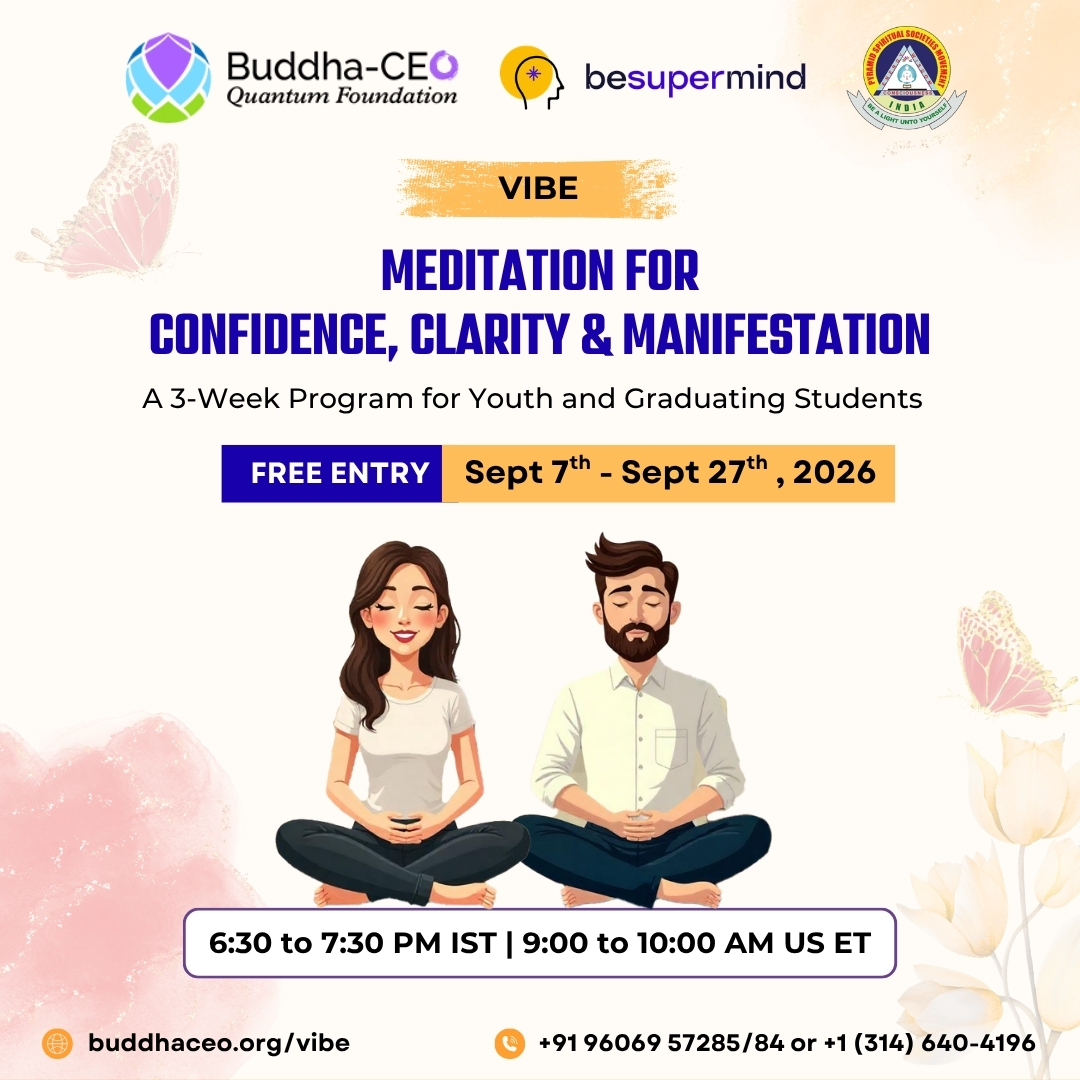 Buddha-CEO Quantum Foundation Facebook ad
