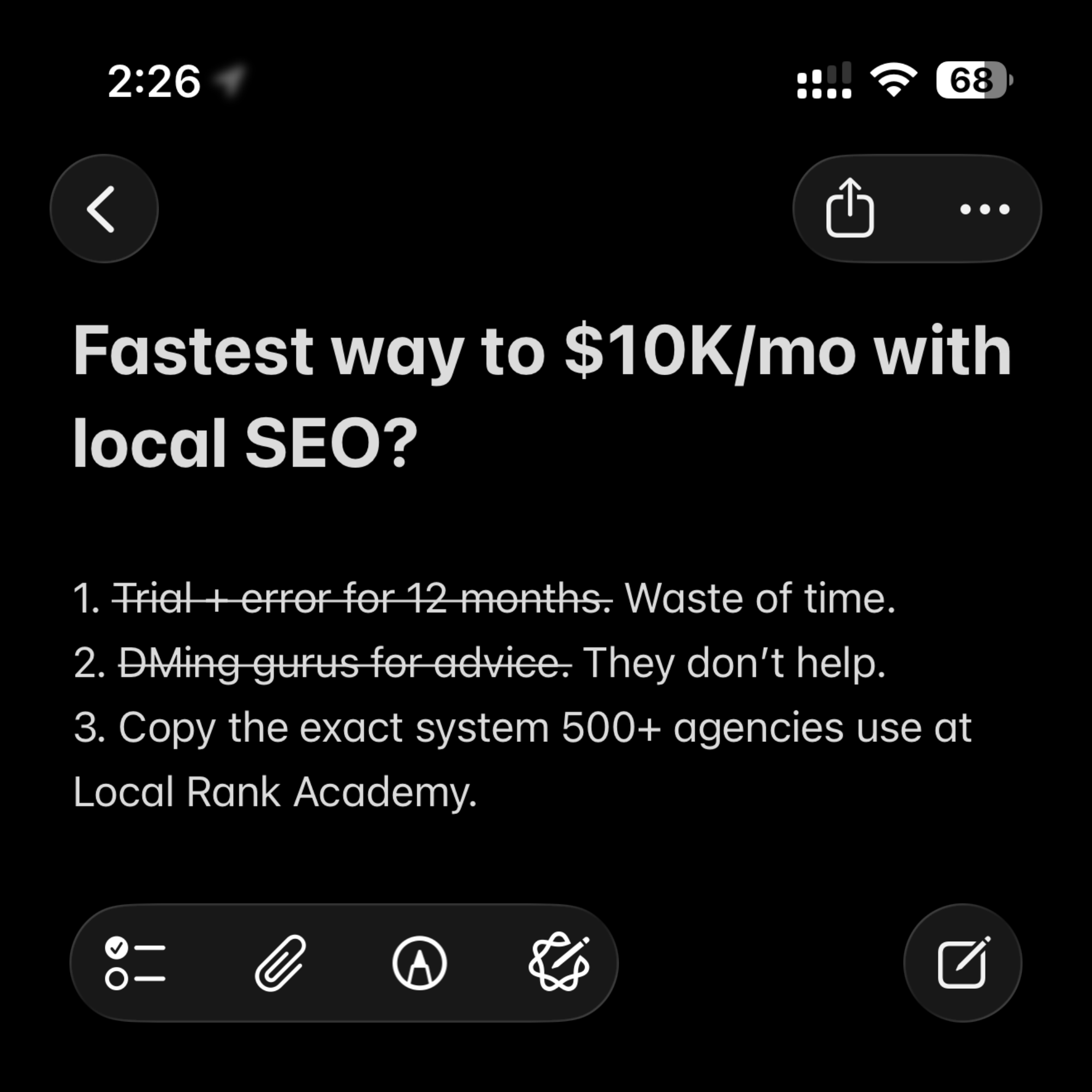Localrank.so Facebook ad