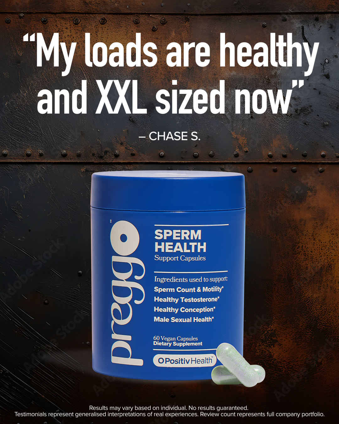 True Healthy Man Facebook ad