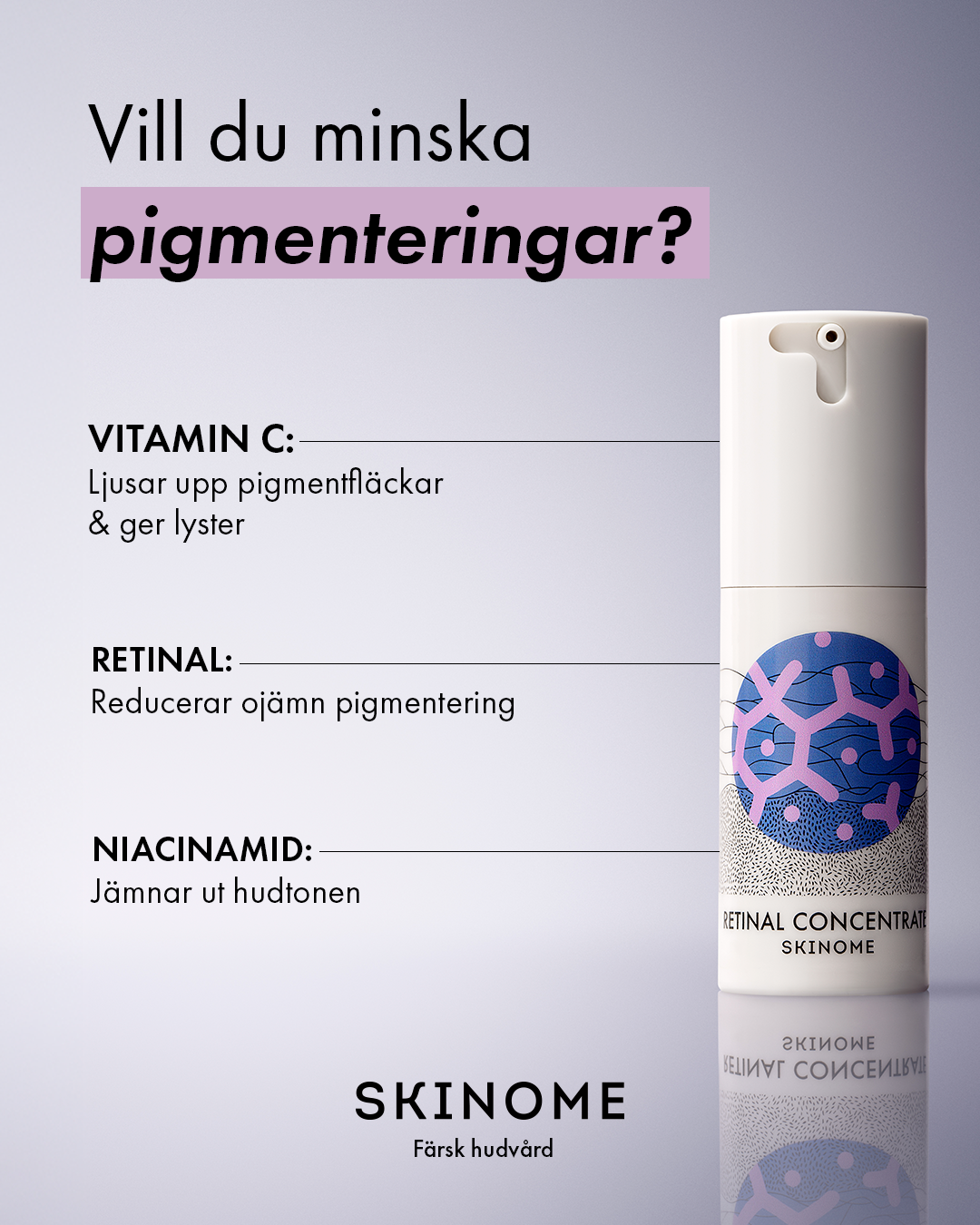 Skinome Facebook ad