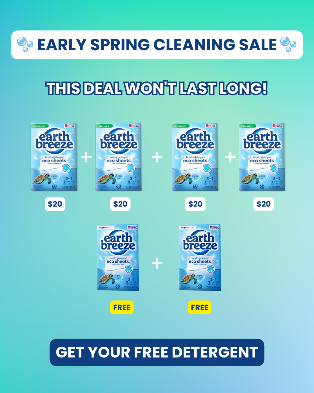 Earth Breeze Facebook ad