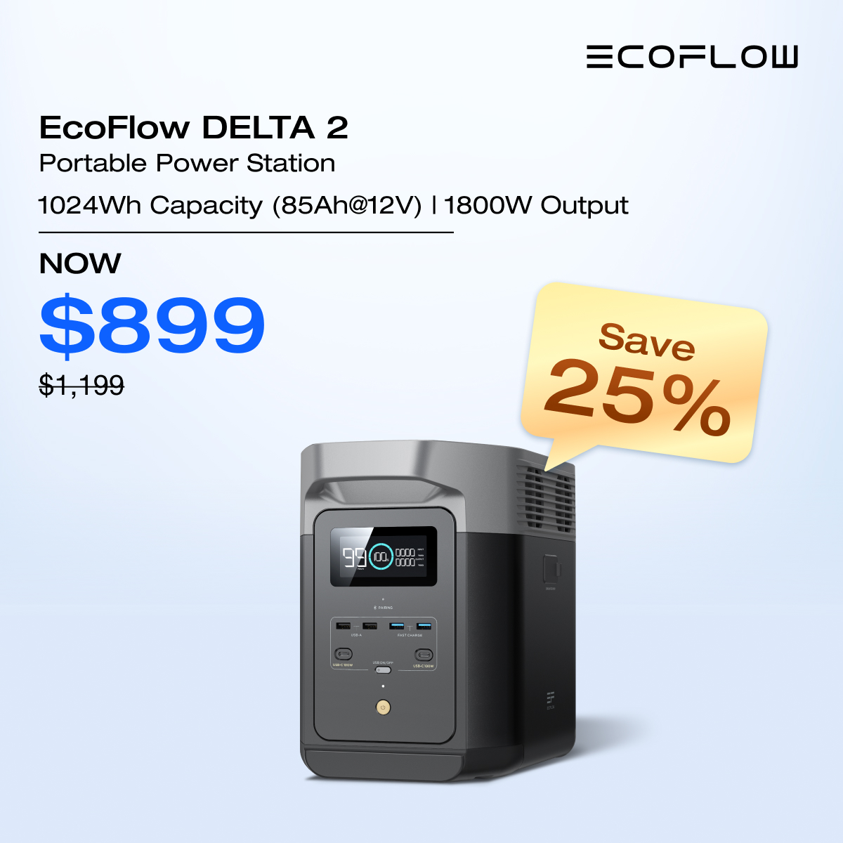 EcoFlow Facebook ad