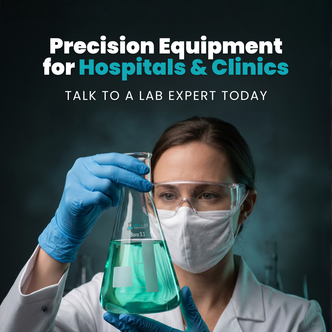 USA Lab Facebook ad: Clinical-Grade Equipment for Healthcare Professionals