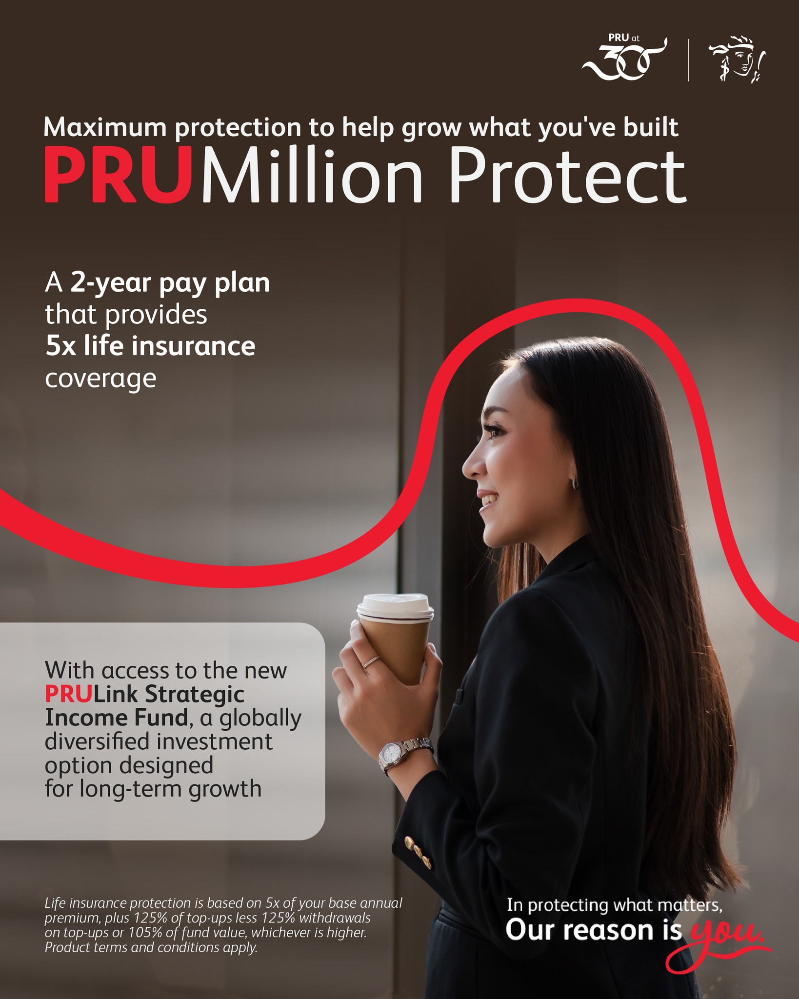 Pru Life UK Facebook ad
