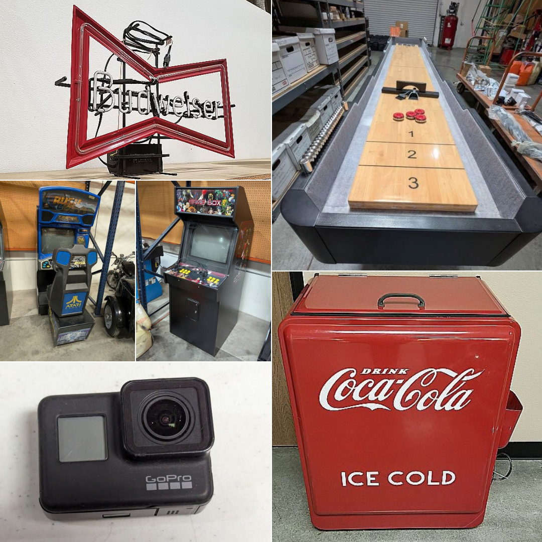 LocalAuctions.com Facebook ad: Collectibles Auction, Azusa, CA