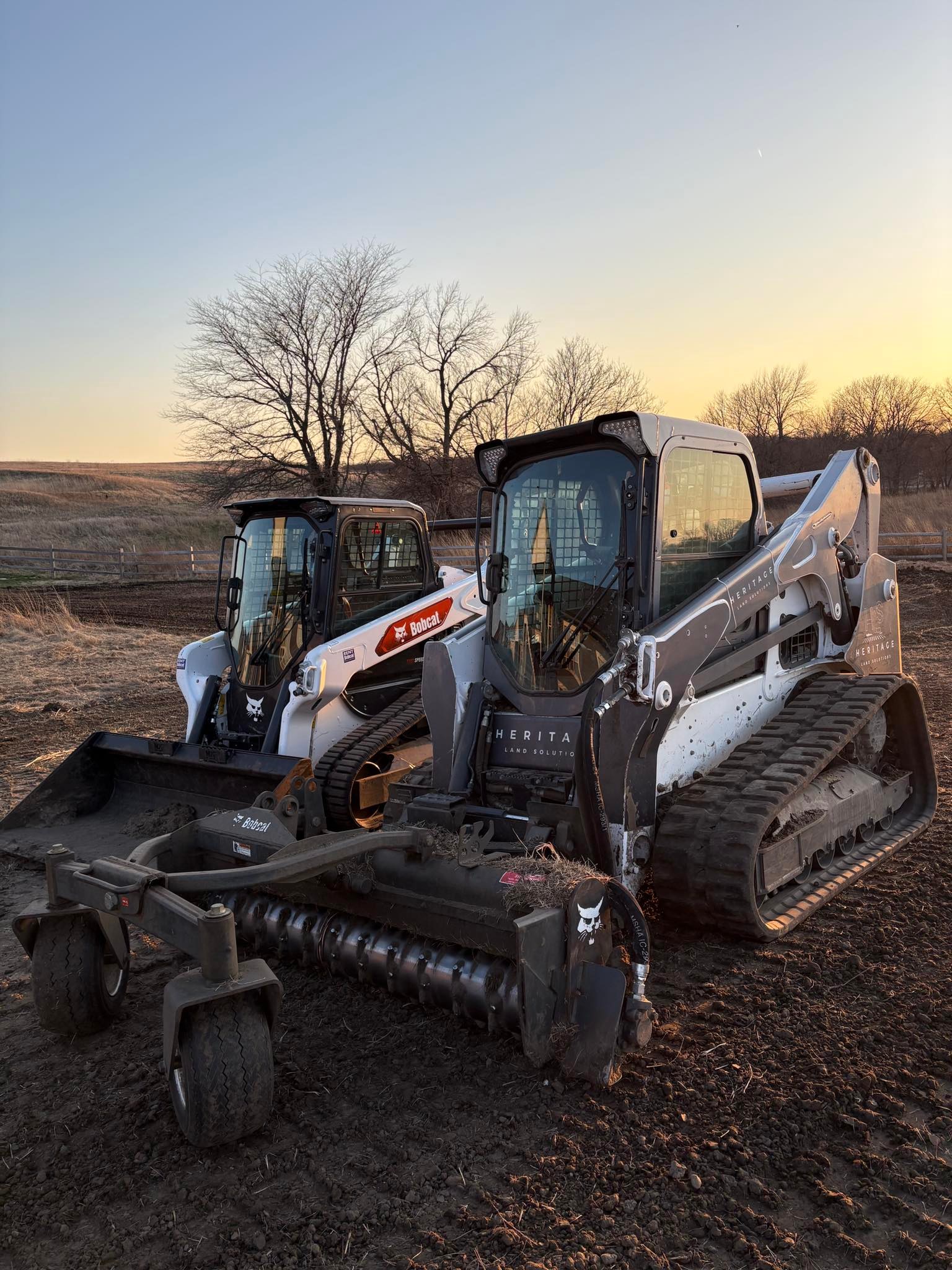 Heritage Land Solutions Facebook ad: Utility Excavation