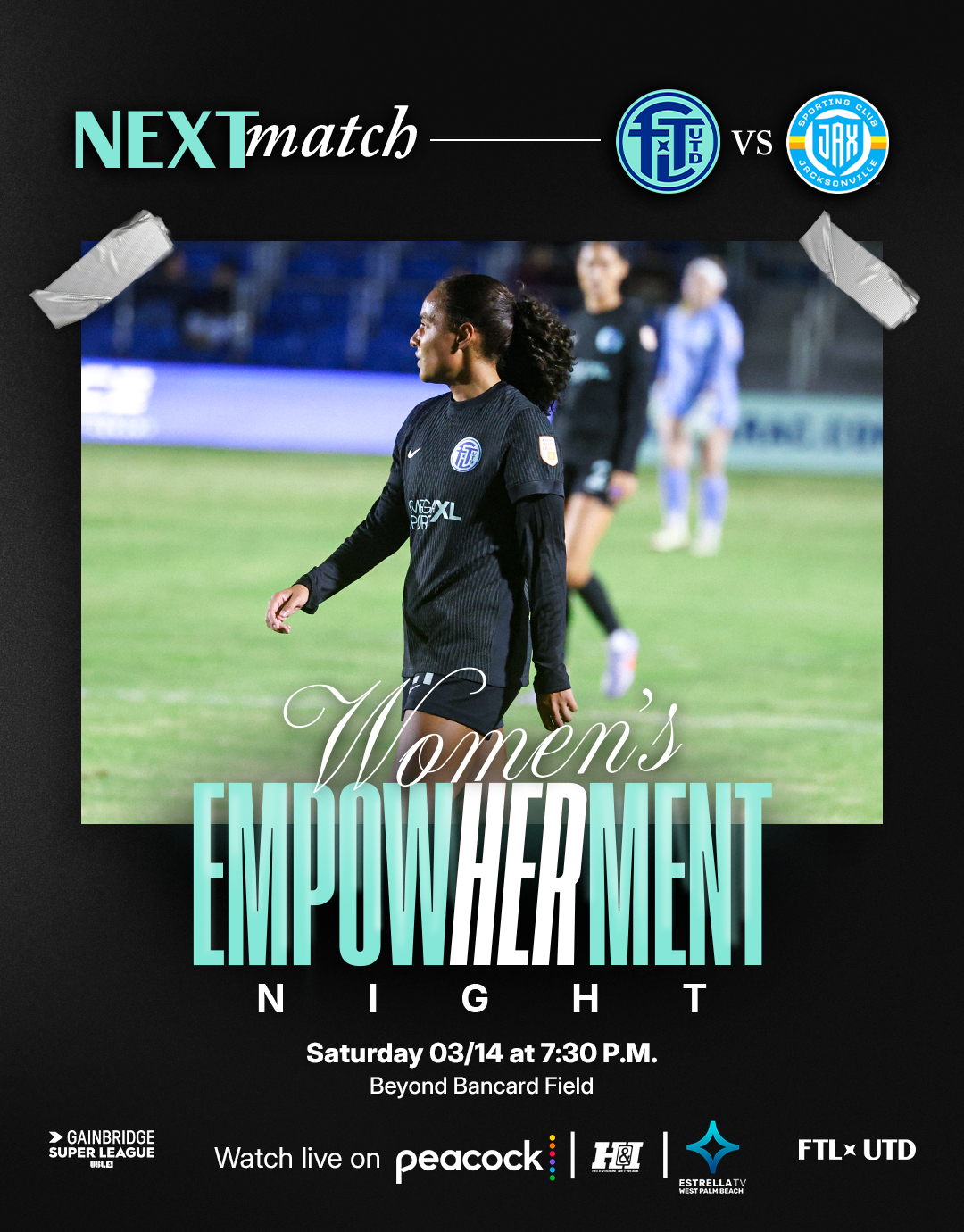 Fort Lauderdale United FC Facebook ad: Women’s Empowerment Night