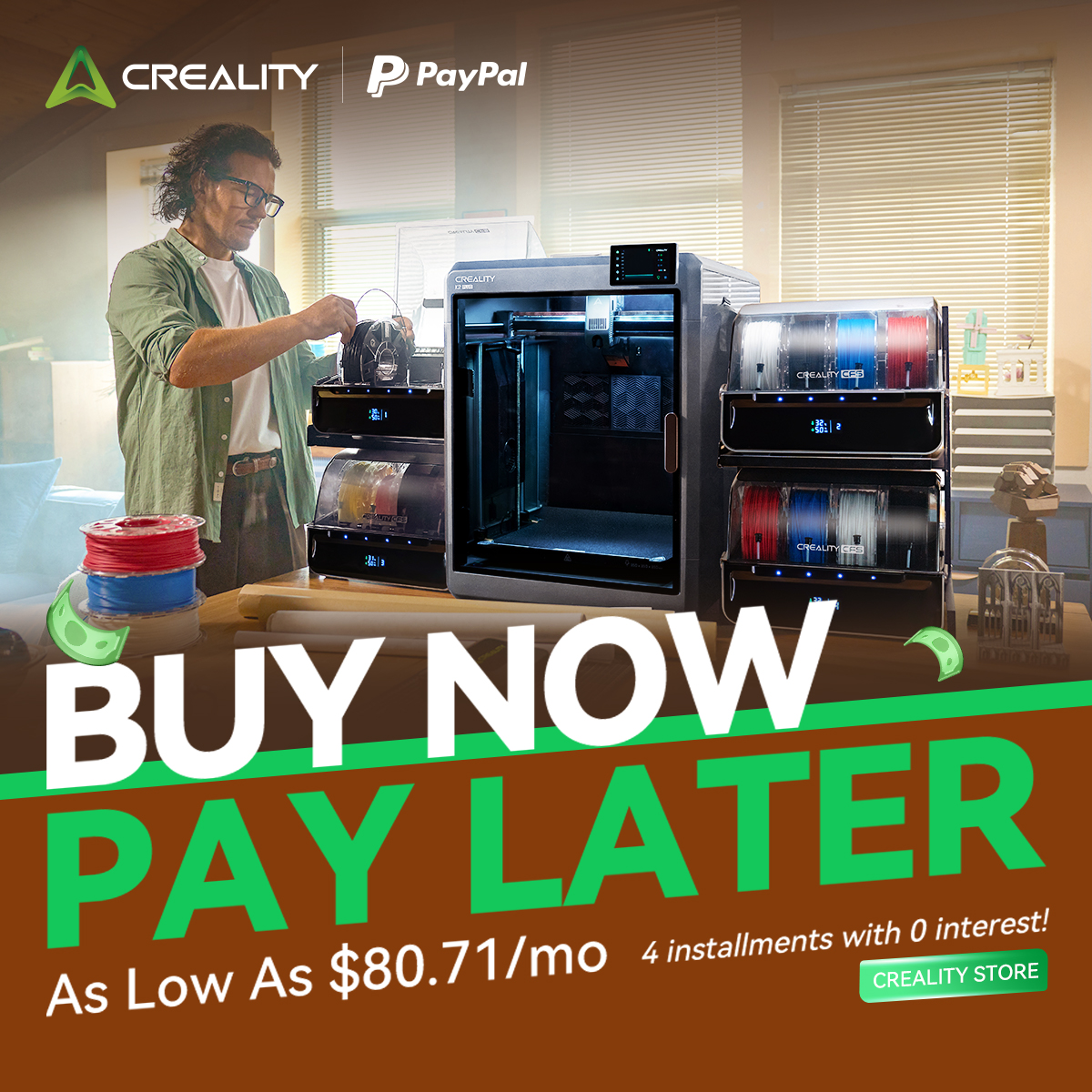 Creality Global Facebook ad