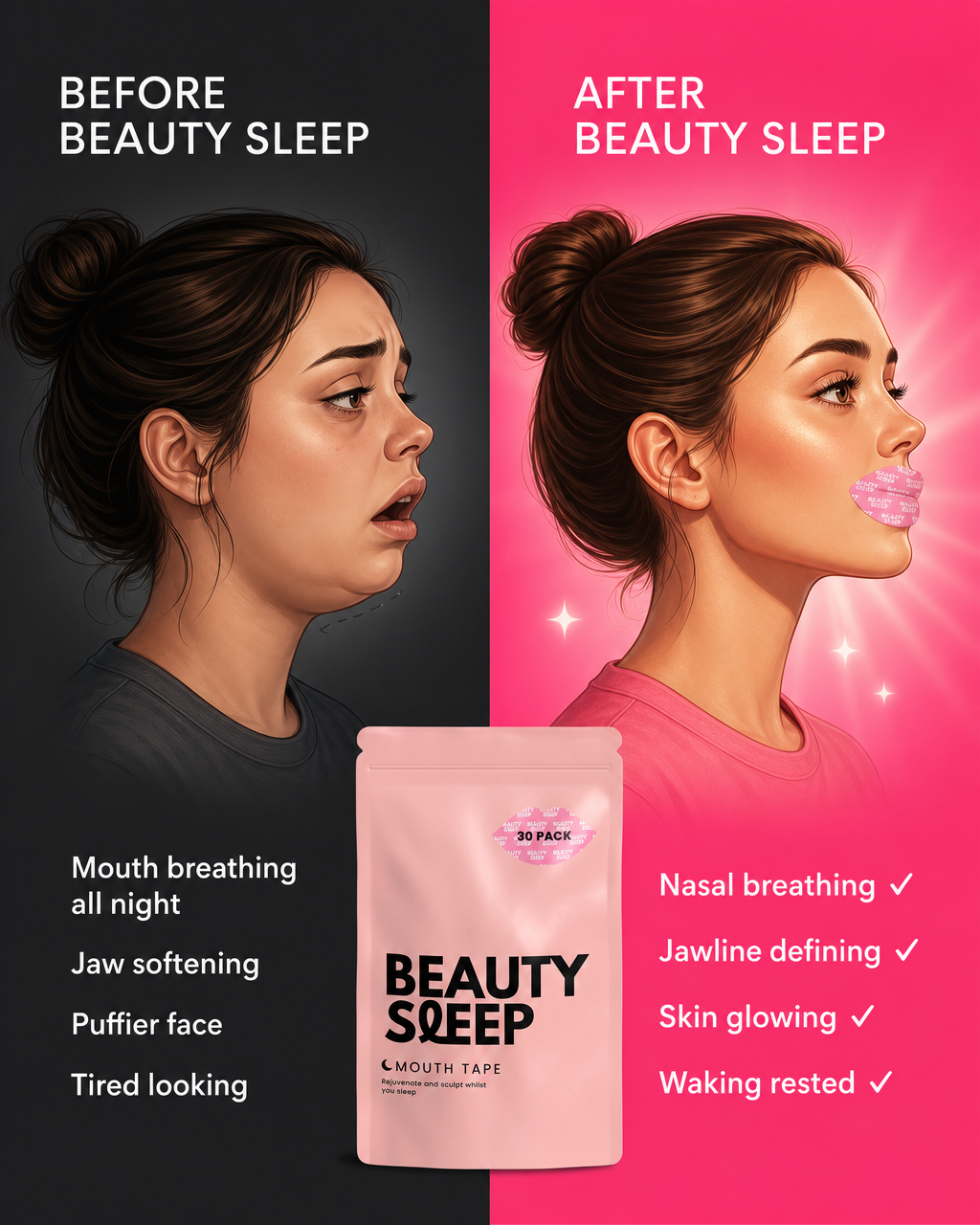 Beauty Sleep Facebook ad