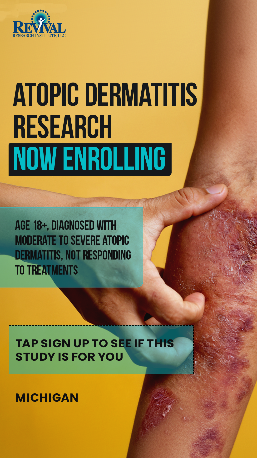 Revival Research Institute, LLC Facebook ad