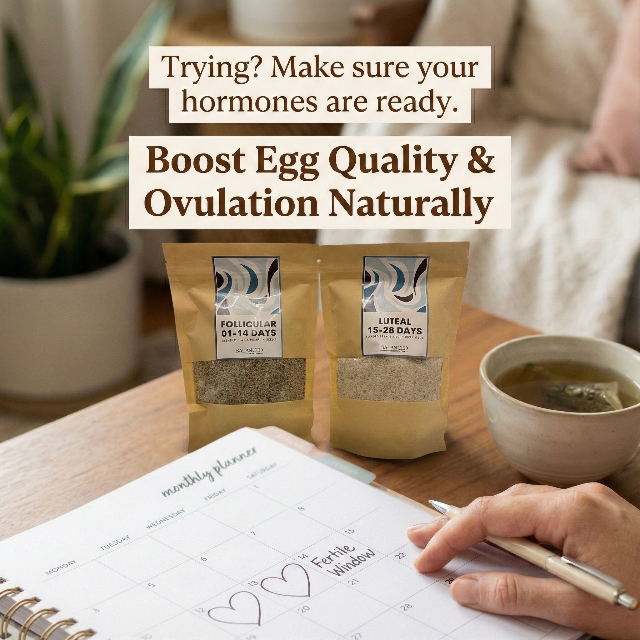 Balanced - Women Hormonal Health Facebook ad