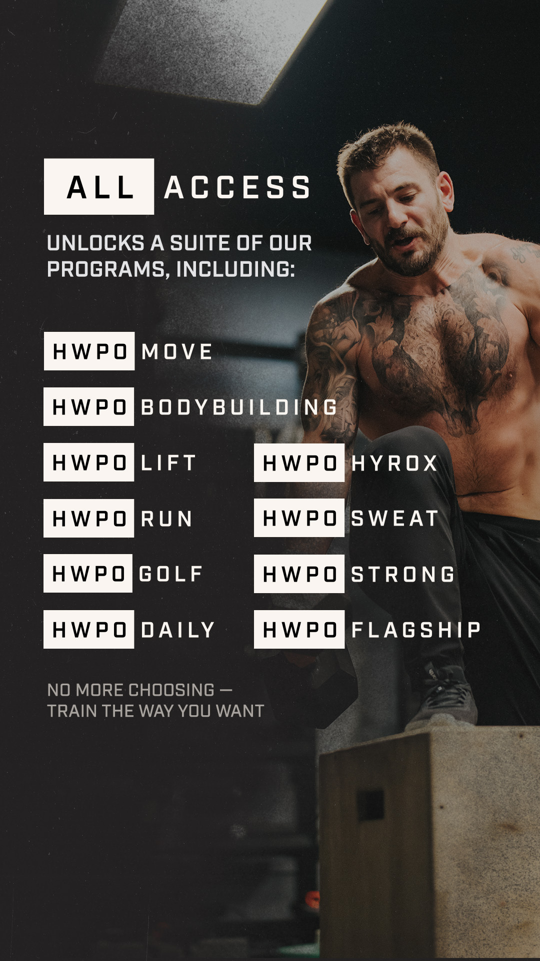 HWPO Training Facebook ad