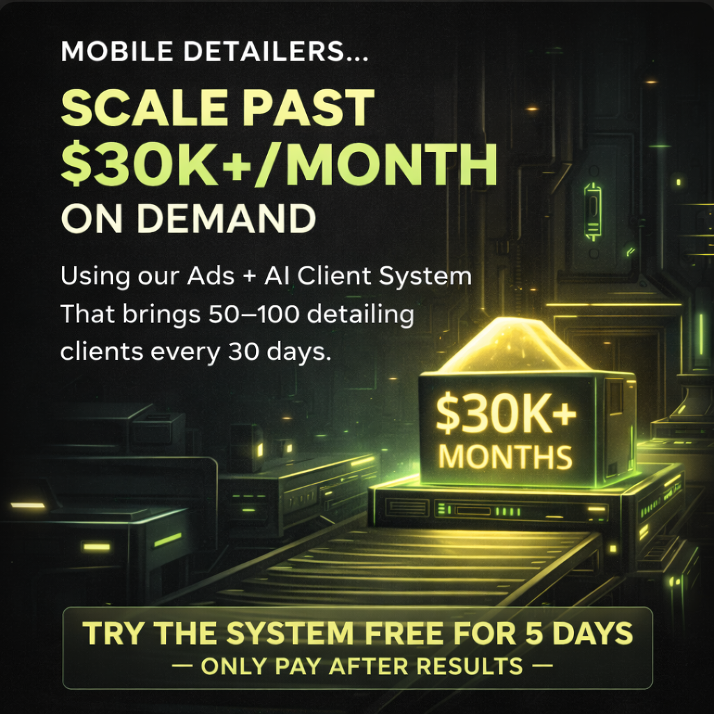 Rocket Detailer Facebook ad
