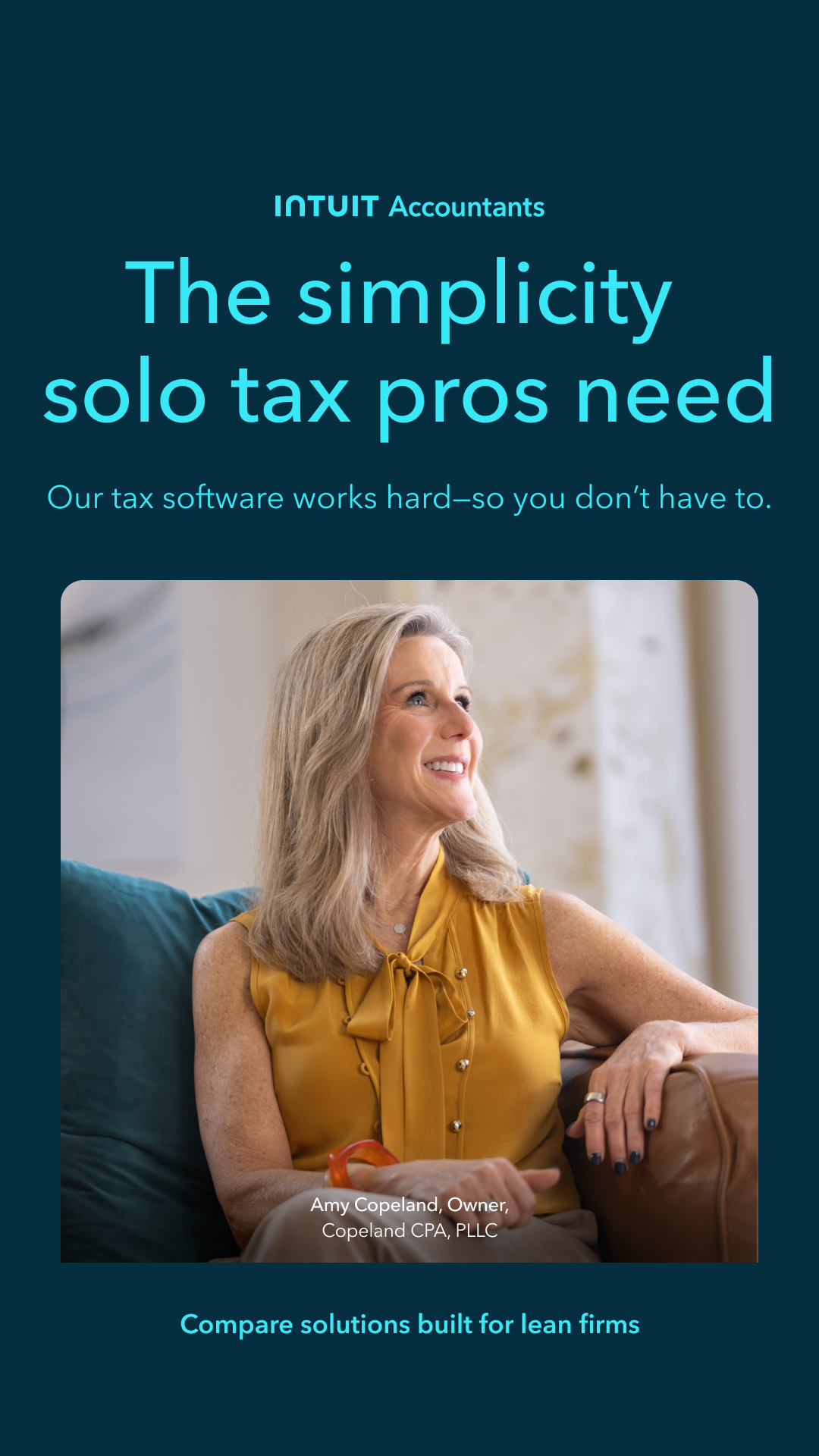 Intuit Accountants Facebook ad