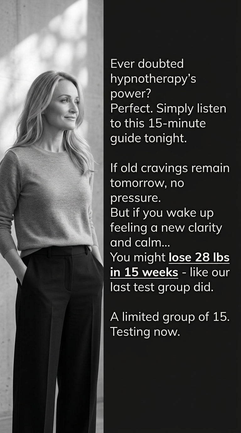 Kure for Hypnotherapy Facebook ad