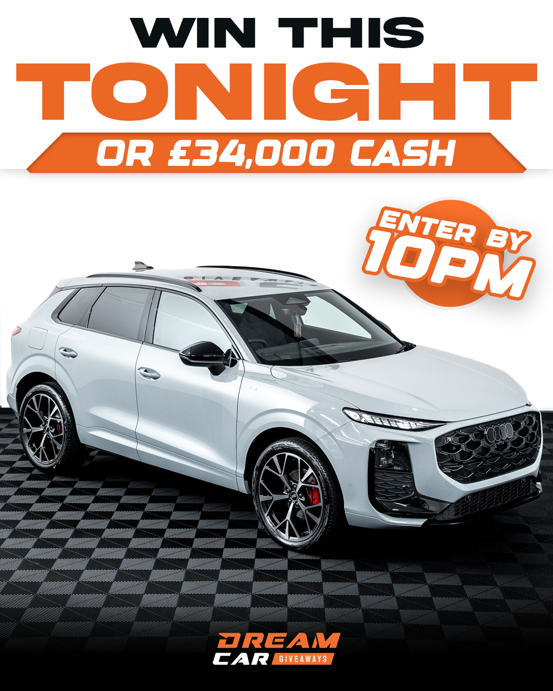 Dream Car Giveaways Facebook ad