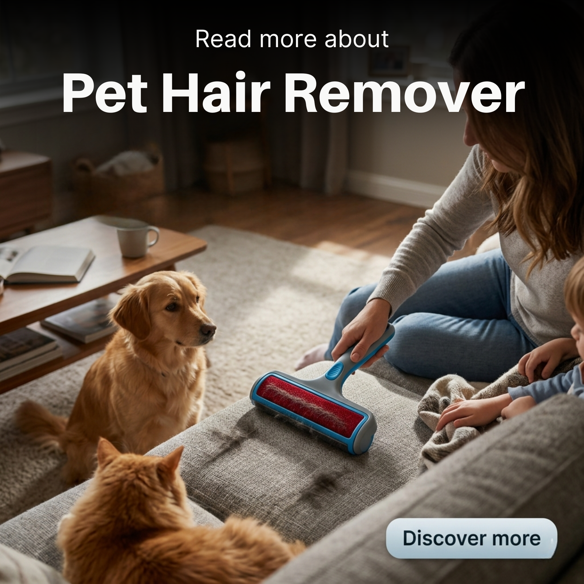 Lucas Updates Facebook ad: Inside The World Of Pet Hair Removers