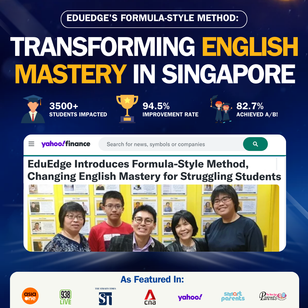 EduEdge English Specialists Facebook ad: [SECRET Revealed!] How Students are Scoring As for PSLE /…