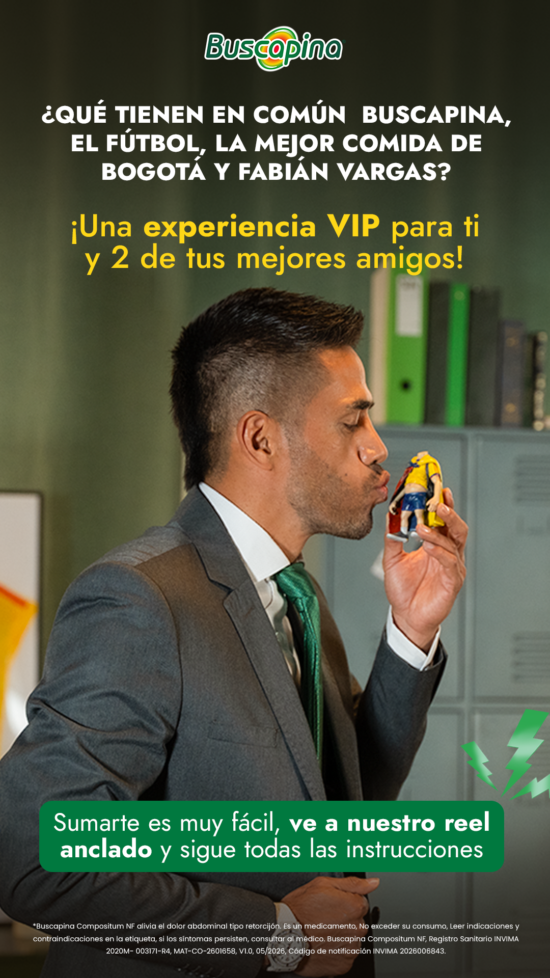 Buscapina Colombia Facebook ad