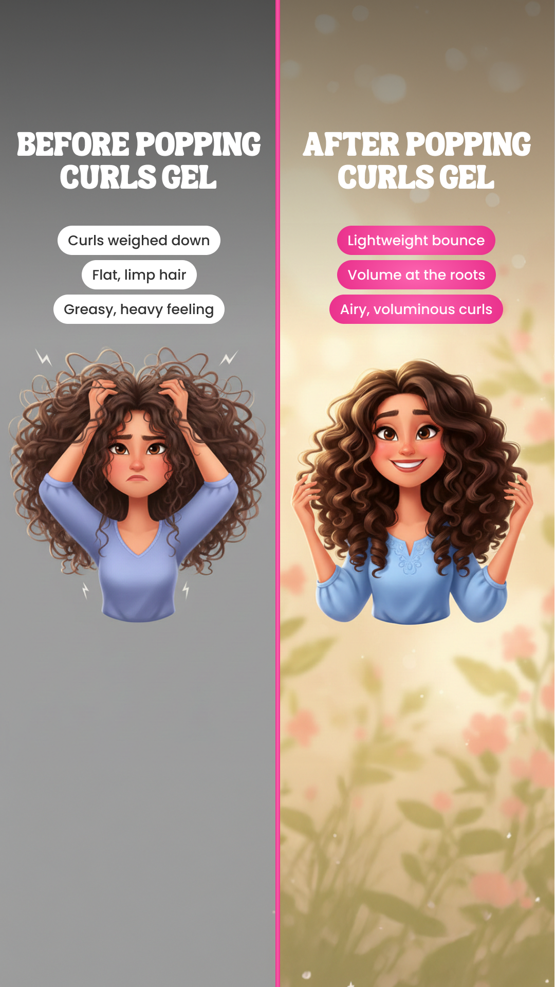 Curly Secret Facebook ad
