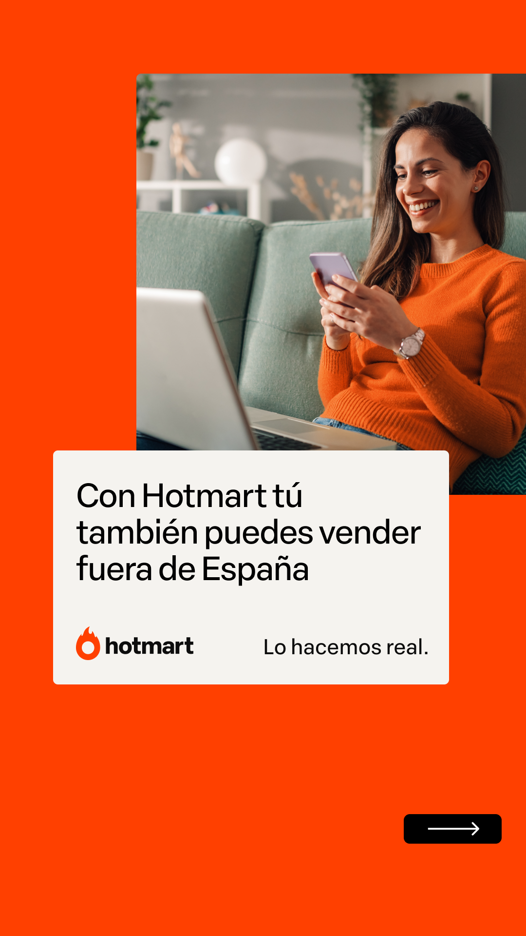 Hotmart Facebook ad