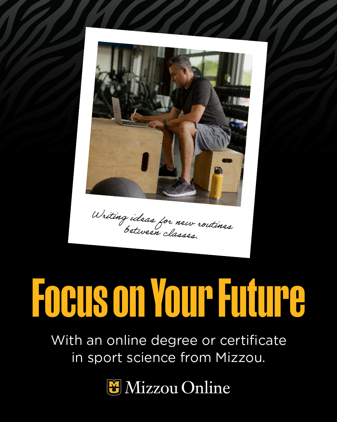 Mizzou Online Facebook ad from May 7, 2026
