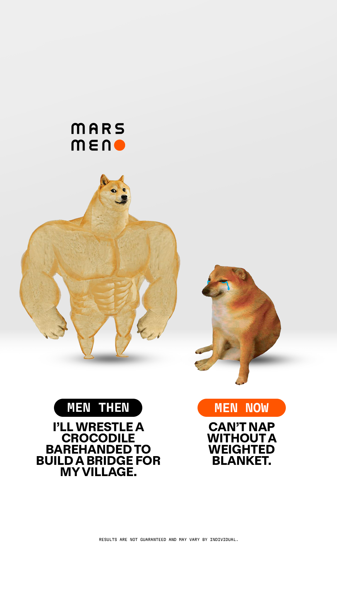 Mars Men Facebook ad