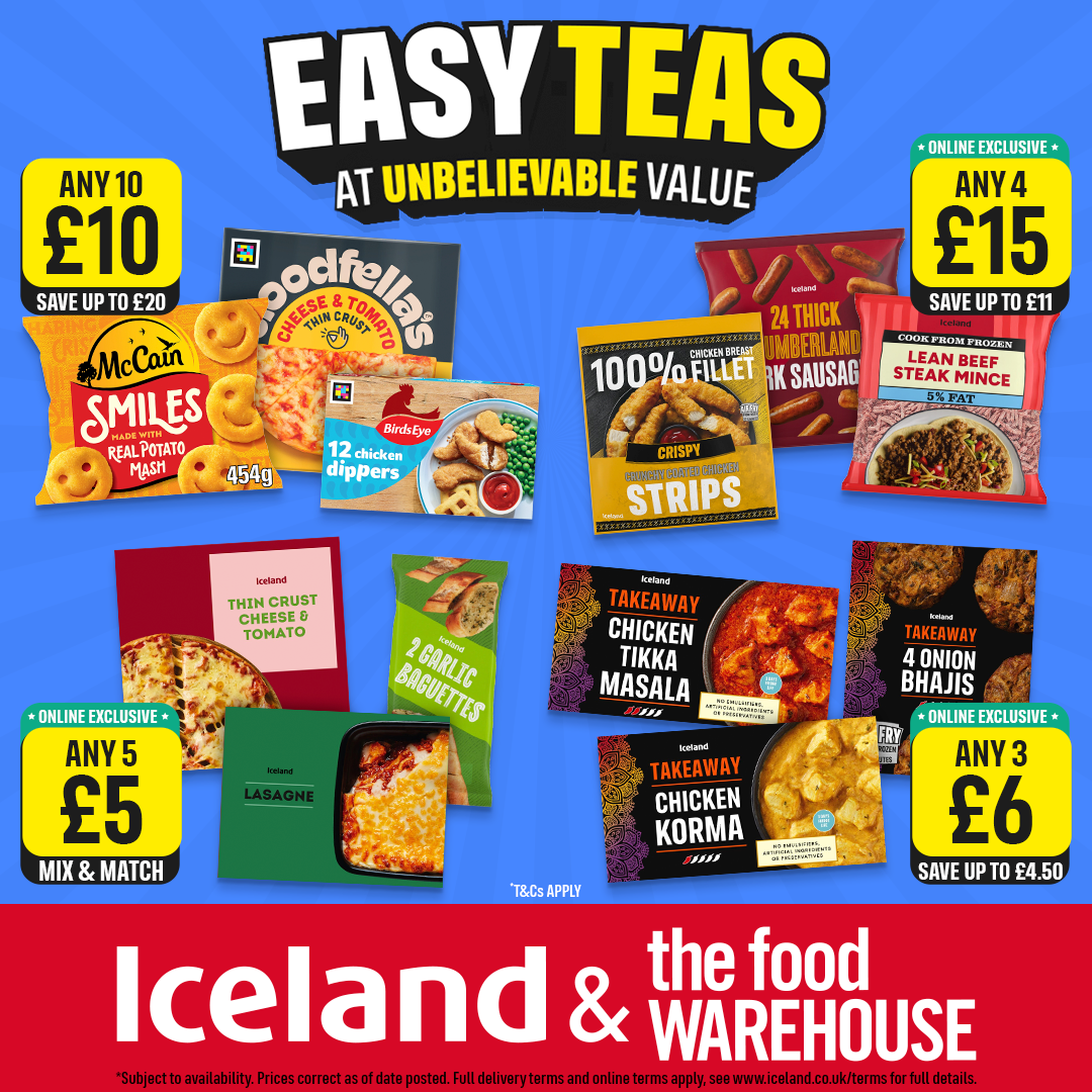 Iceland Foods Facebook ad