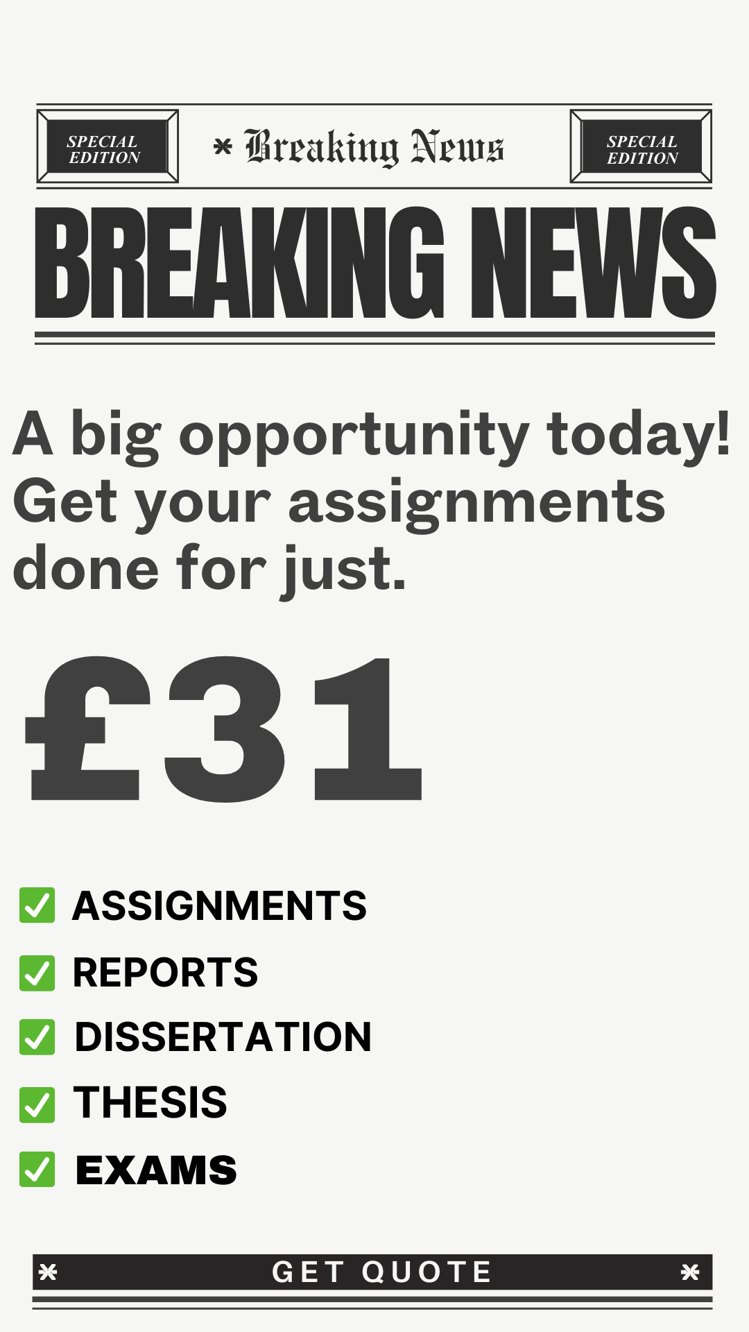 Assignments Lab Facebook ad from Mar 6, 2025