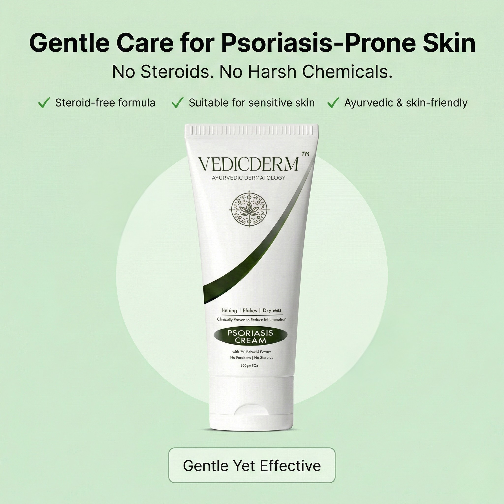 VedicDerm Facebook ad