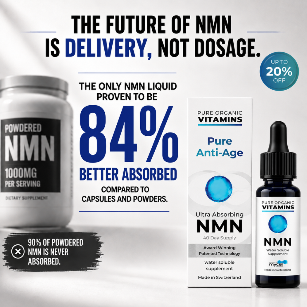Pure Organic Vitamins Facebook ad