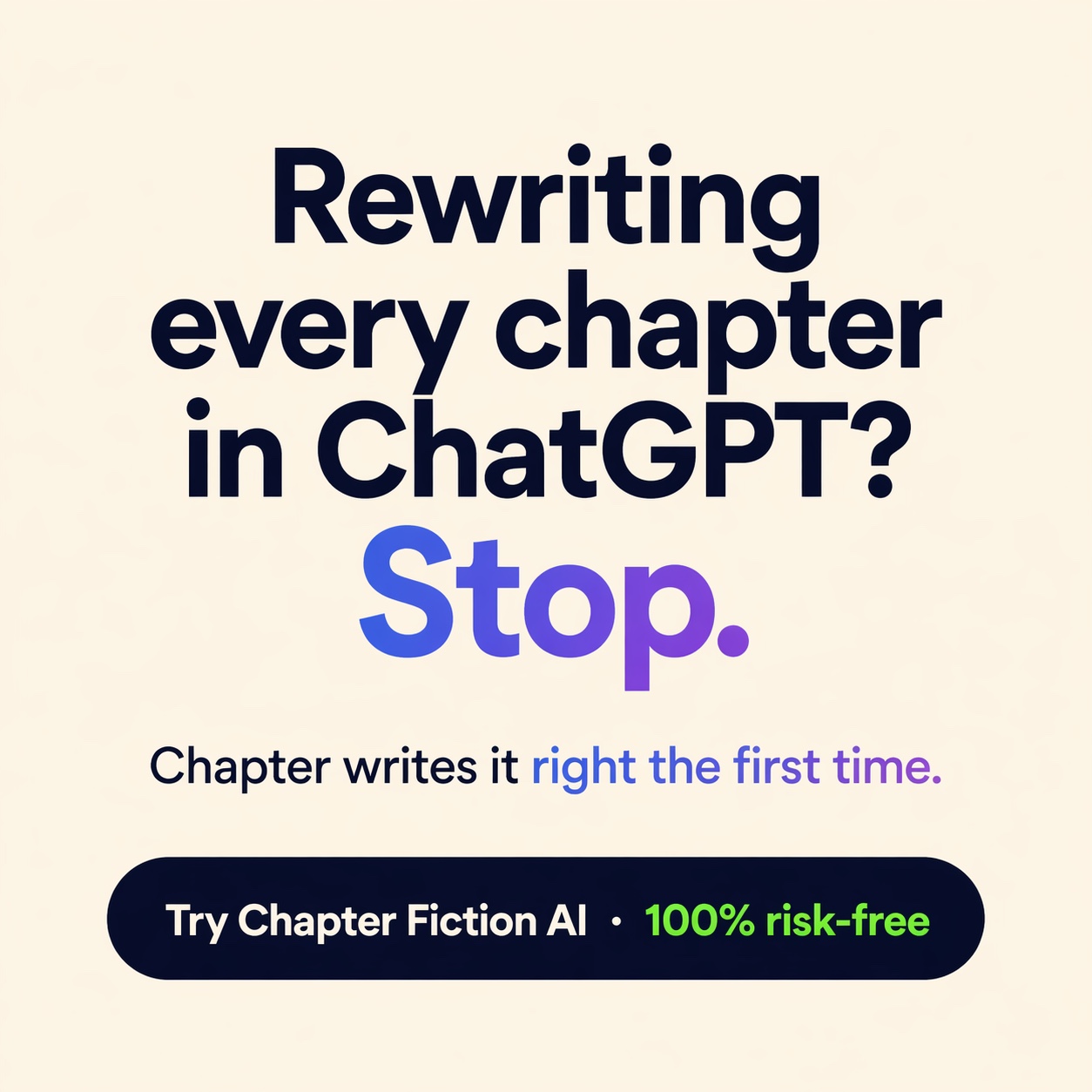 Chapter.pub Facebook ad