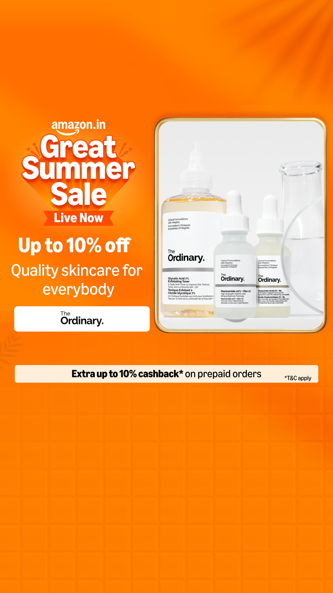 Amazon India Facebook ad