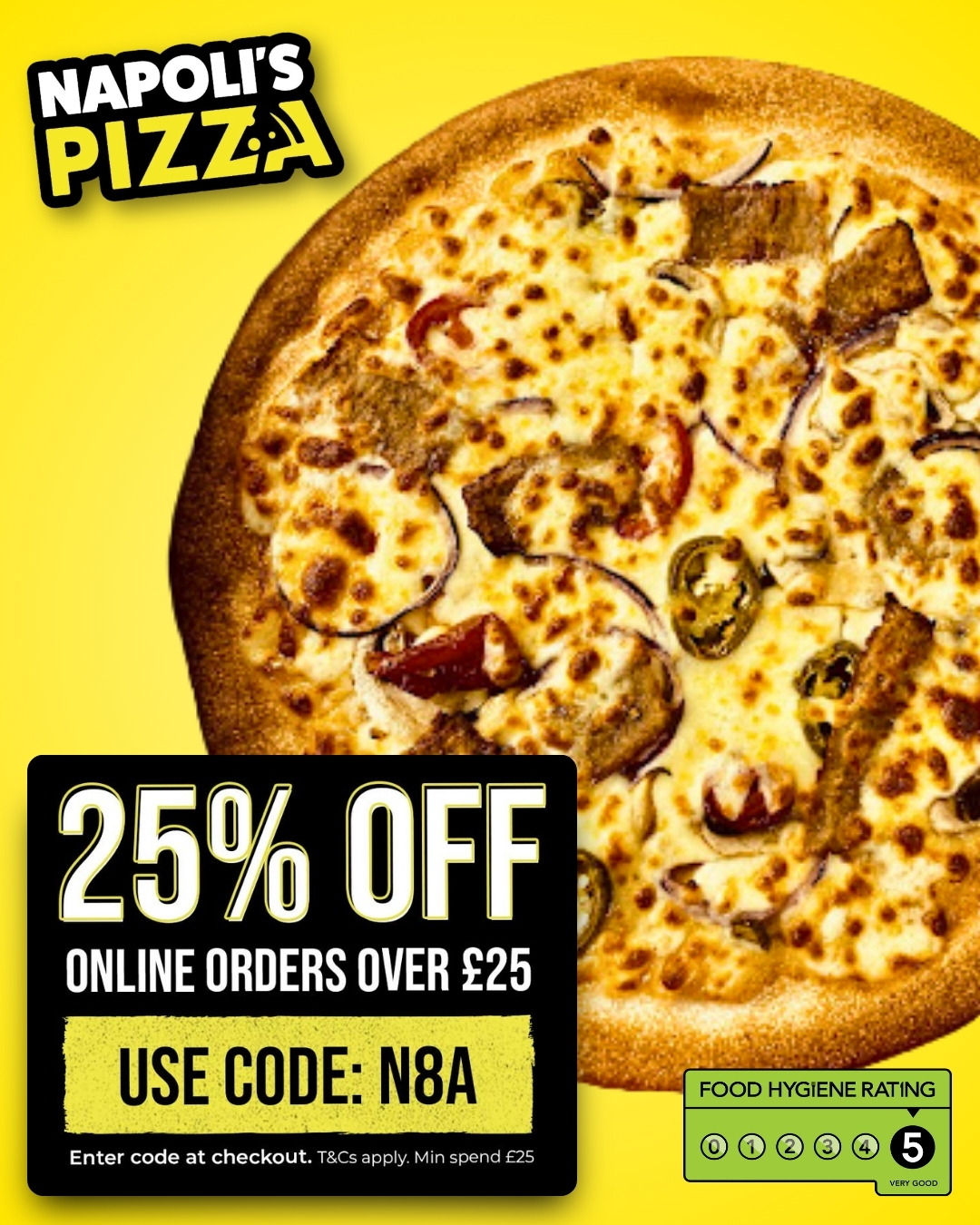 Napoli’s Pizza Facebook ad