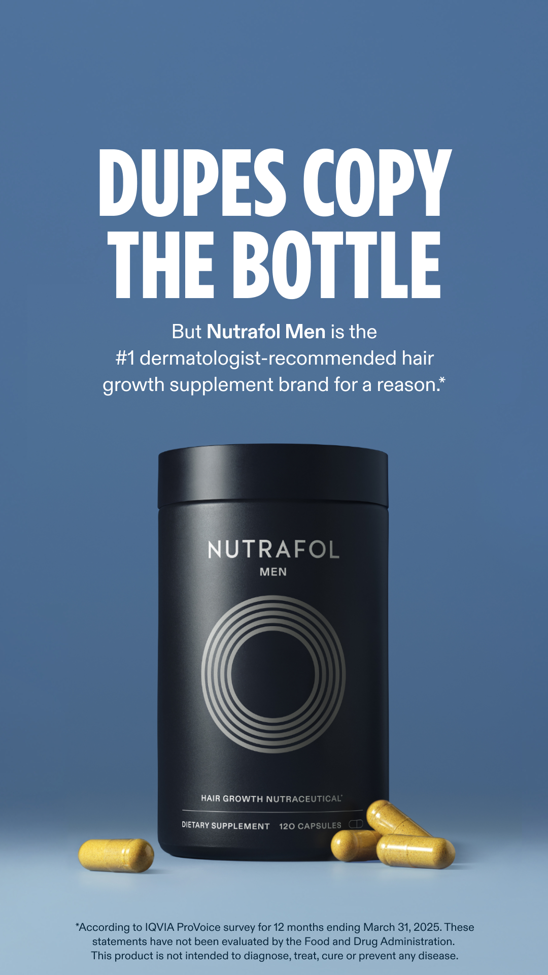 Nutrafol Men Facebook ad