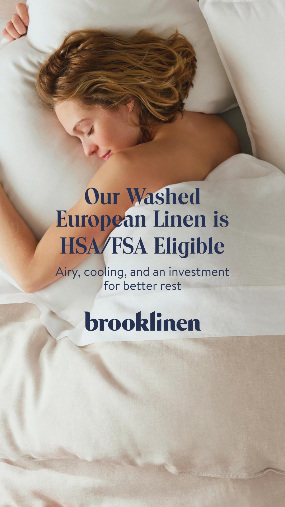 Brooklinen Facebook ad from Jul 8, 2026