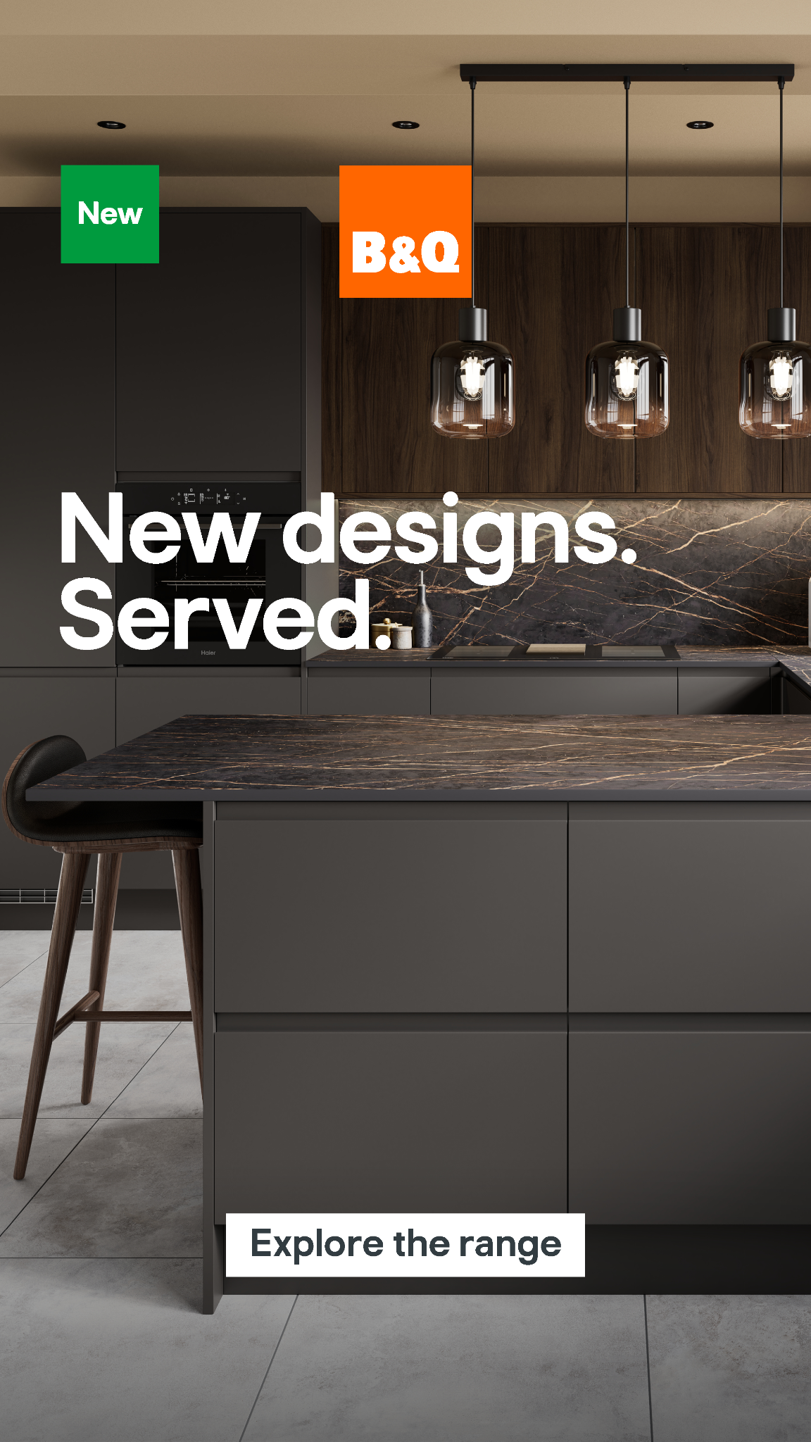 B&Q Facebook ad