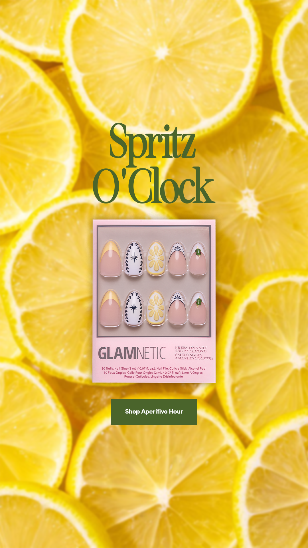 Glamnetic Facebook ad