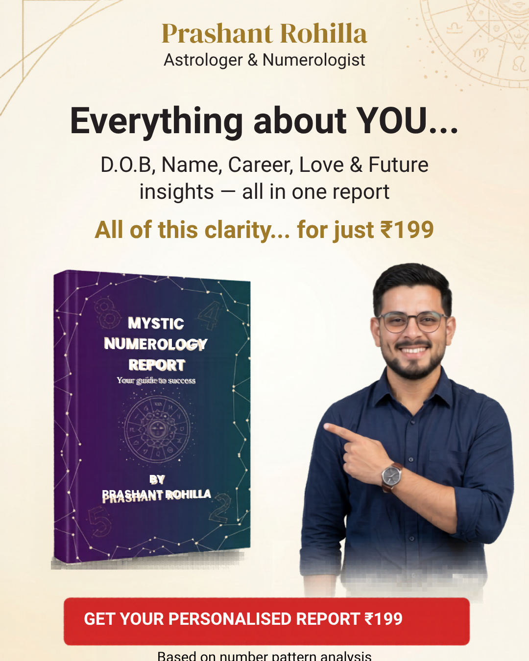 Mystic.Prashant Facebook ad