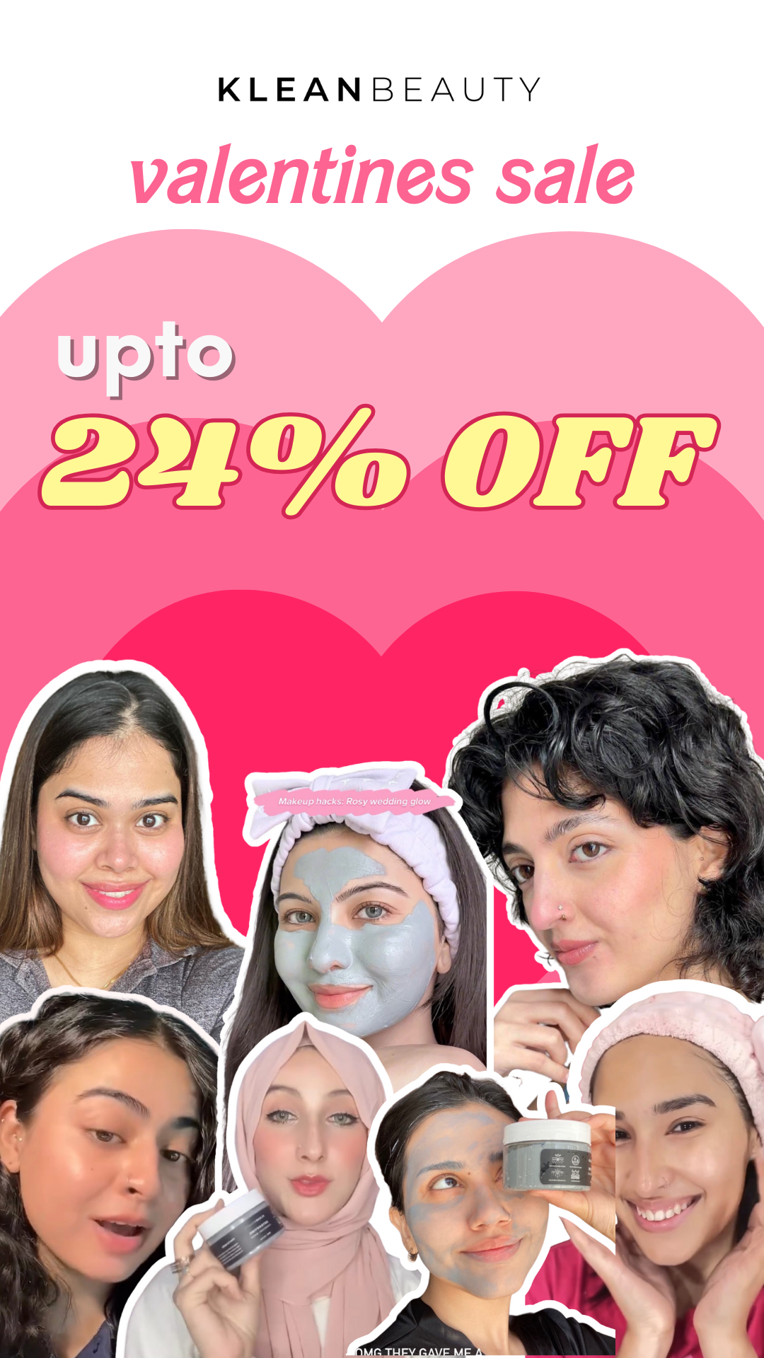 Klean Beauty - skincare Facebook ad